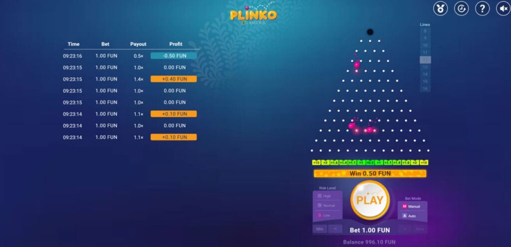 Plinko Jogo